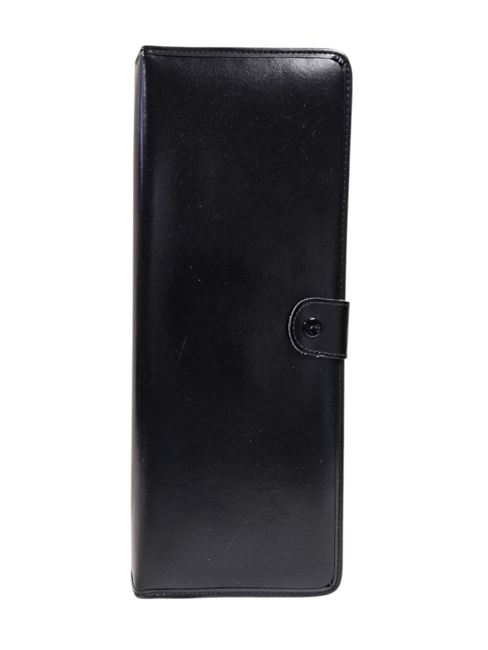 60s - 70s faux leather necktie and accessories travel case